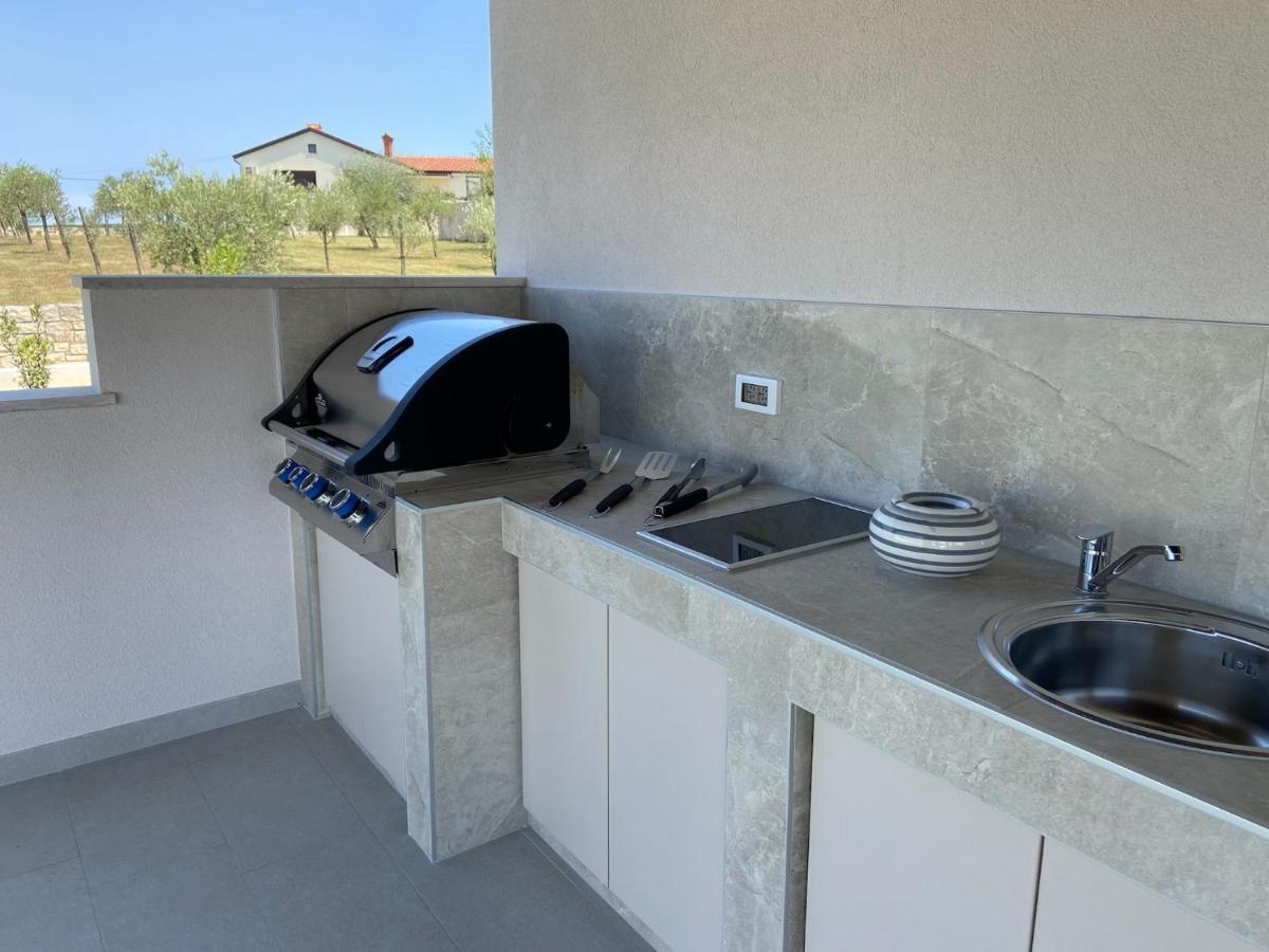 Villa Victoria Istra - Heated Pool Nova Vas  Luaran gambar