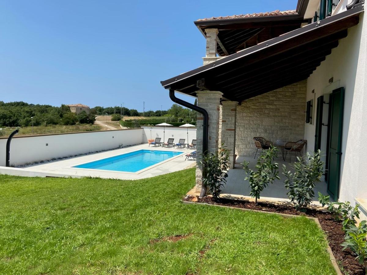Villa Victoria Istra - Heated Pool Nova Vas  Luaran gambar