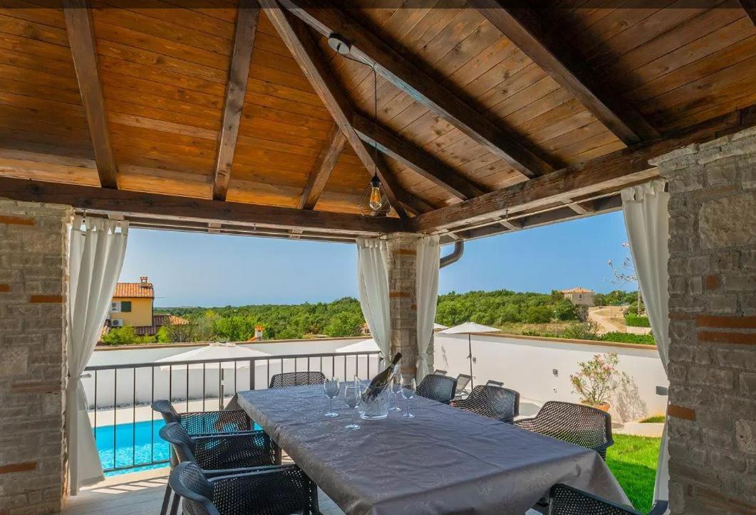 Villa Victoria Istra - Heated Pool Nova Vas  Luaran gambar